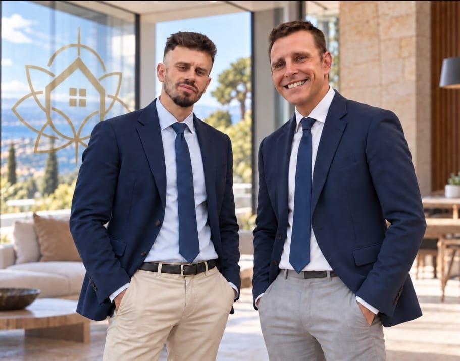 Albert y Víctor, socios de Mandala Inmobiliaria
